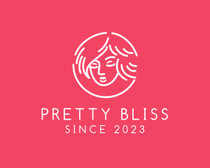 Pretty - Pretty Teen Salon logo design