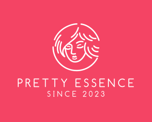 Pretty - Pretty Teen Salon logo design