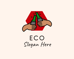 Hexagon Beer Pub  Logo
