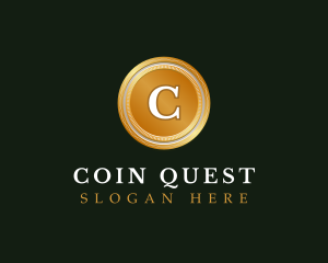 Coin Medallion Finance logo design