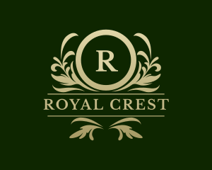 Elegant Ornament Royal Crest logo design