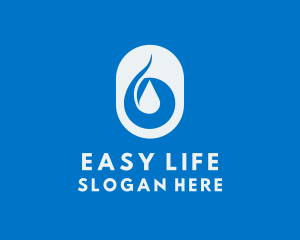 Simple - Simple Water Droplet logo design