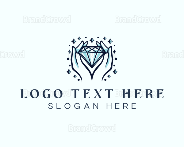Luxury Diamond Jeweler Logo