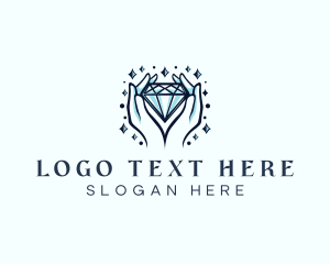 Diamond - Luxury Diamond Jeweler logo design