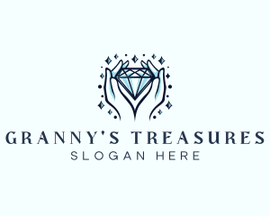 Luxury Diamond Jeweler logo design