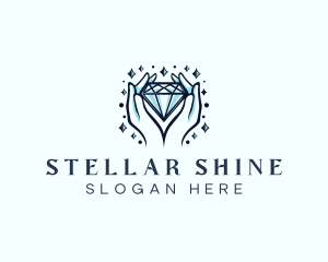 Luxury Diamond Jeweler logo design