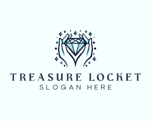 Luxury Diamond Jeweler logo design