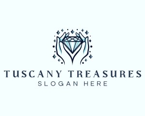 Luxury Diamond Jeweler logo design