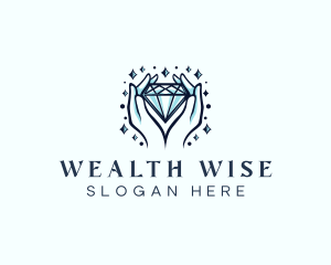 Aesthetic - Luxury Diamond Jeweler logo design