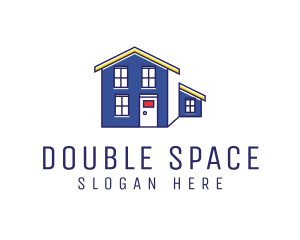 Duplex - Residential House Property logo design