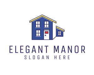 Manor - Residential House Property logo design