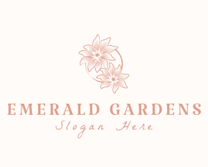 Beauty Flower Spa logo design