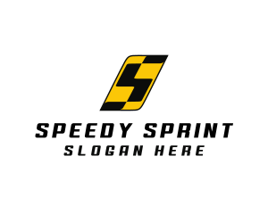 Sprint - S Speed Racer logo design