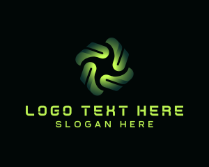Biotech - Digital AI Technology logo design