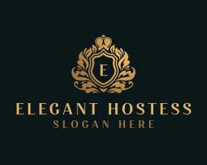 Elegant Crown Royalty logo design