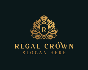 Elegant Crown Royalty logo design