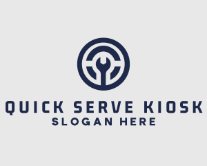 Maintenance Mechanic Repair Wrench logo design