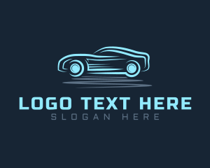 Driving School - Modern  Automotive Car logo design