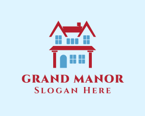 Red Roof House logo design