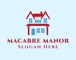 Red Roof House logo design