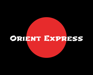 Orient - Japanese Resto Bar logo design