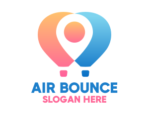 Inflatable - Location Air Balloon logo design