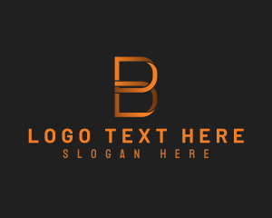 Corporation - Modern Business Letter B logo design