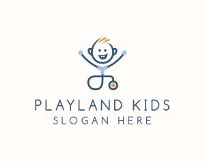 Happy Kid Pediatric  logo design