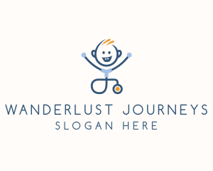 Pregnant - Happy Kid Pediatric logo design