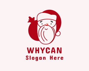 Christmas Santa Claus Logo