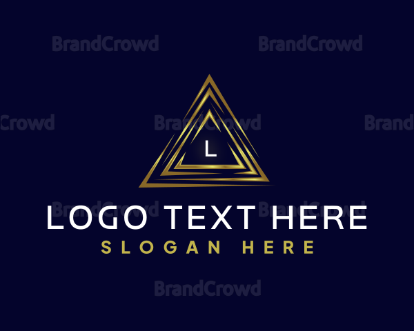 Premium Triangle Investment Logo