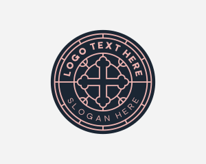 Funeral Home - Religious Organization Catholic logo design
