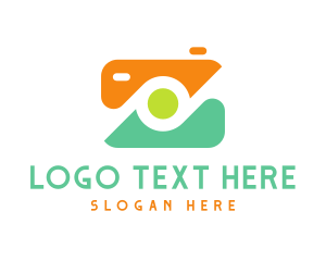 Lens - Abstract Photographer Camera logo design