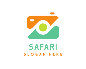 Abstract Photographer Camera logo design