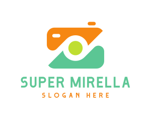 Abstract Photographer Camera logo design