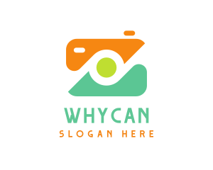 Abstract Photographer Camera logo design