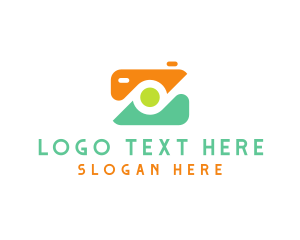 Icon - Abstract Photographer Camera logo design