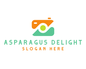 Abstract Photographer Camera logo design