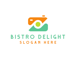 Abstract Photographer Camera logo design