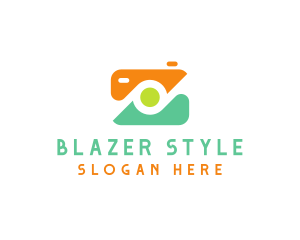 Abstract Photographer Camera logo design