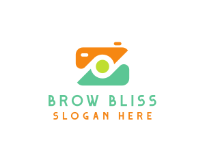 Abstract Photographer Camera logo design