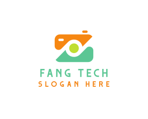 Abstract Photographer Camera logo design