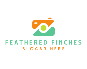 Abstract Photographer Camera logo design