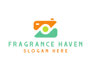 Abstract Photographer Camera logo design