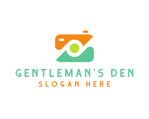 Abstract Photographer Camera logo design