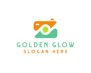 Abstract Photographer Camera logo design