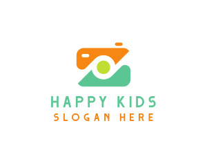 Abstract Photographer Camera logo design