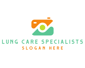 Abstract Photographer Camera logo design