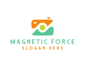 Abstract Photographer Camera logo design