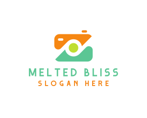 Abstract Photographer Camera logo design